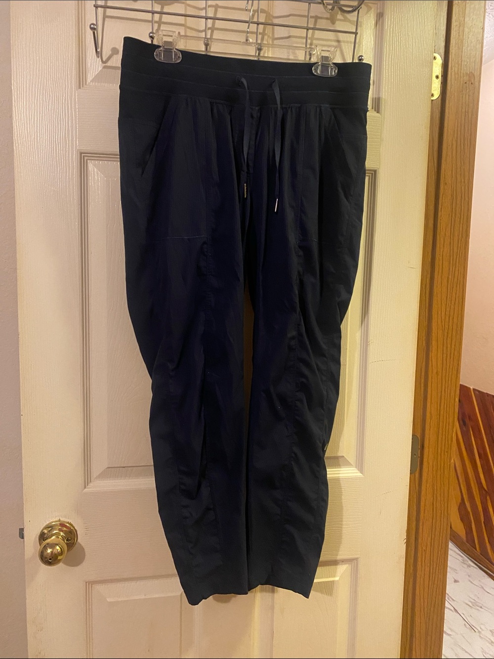 Women’s Lululemon Blue Drawstring Dance Studio Pants Sze:10